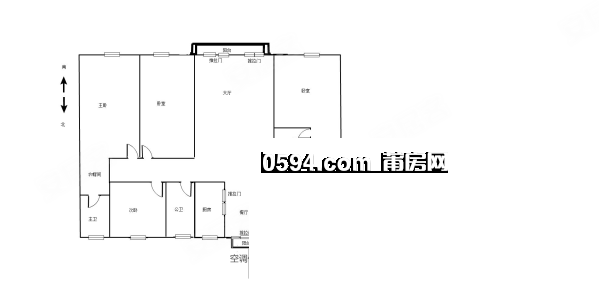 城南 融創(chuàng)蘭溪大觀(guān) 大平層 二次精裝5房