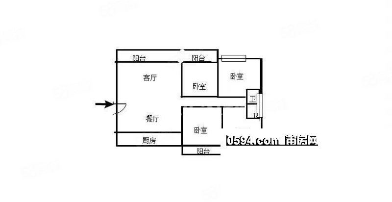 綬溪公園門口 萬(wàn)輝國(guó)際城 屋況9成新 精裝四房 高端小區(qū)