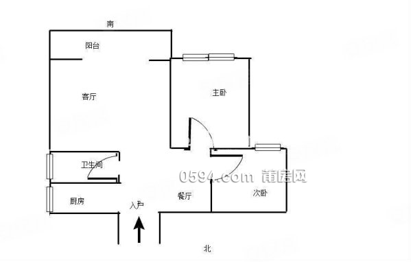 城東馨宜新天地 中海國際 精裝2房 荔城一小中山 戶型方正