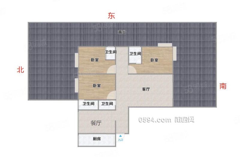 幾百平大露臺孩子可踢足球     手慢無 正鼎日出鄰澄湖小區(qū)