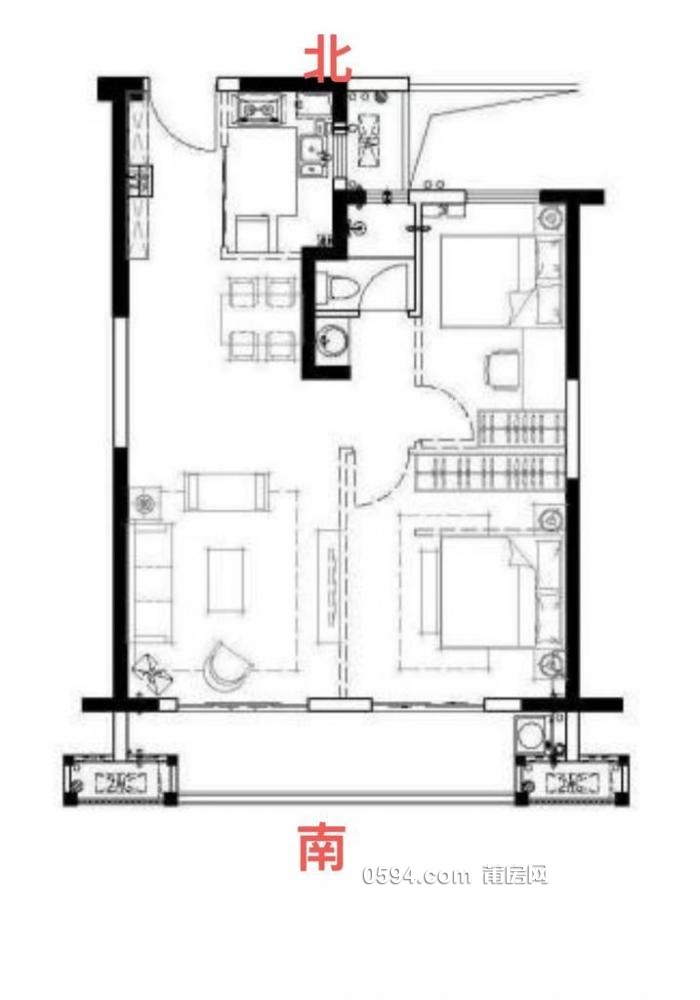 新中山旁建發(fā)書香府安置房電梯中層一平9000多92平