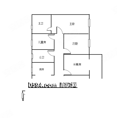 大唐玉湖印象 毛坯房 雙衛(wèi)格局 南向采光好 樓層好 帶電梯