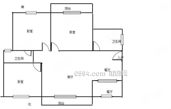 蘆江小區(qū) 雙衛(wèi)格局 南向采光好 近醫(yī)院 次新房 帶電梯