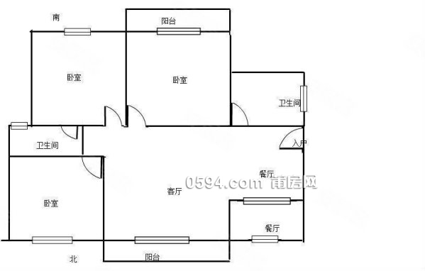 蘆江小區(qū) 雙衛(wèi)格局 南向采光好 近醫(yī)院 次新房 帶電梯