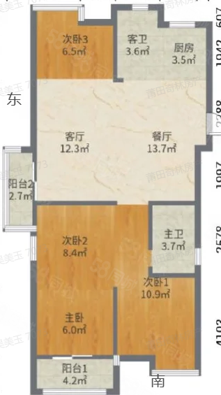 富力壹號半島 有電梯 交通便捷 滿二   雙衛(wèi) 次新房