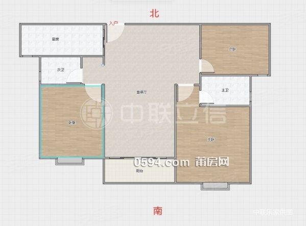 市中心！龍德井小區(qū) 出行方便 中間樓層 陽光充足三房