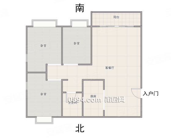 市中心 龍德井小區(qū) 戶型好  小三房 高樓層視野 無遮擋