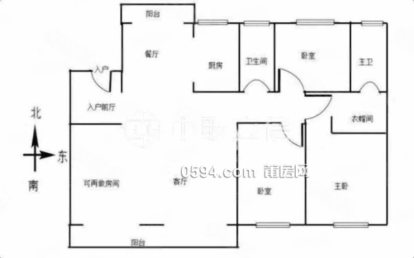 萬達廣場17XXX融創(chuàng)蘭溪大觀141.29平精裝修南北通透