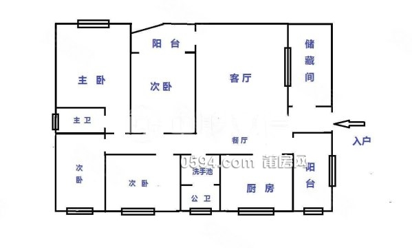 急賣！文獻(xiàn)步行街 電梯高層 精裝大四房 南北東 出價(jià)就賣