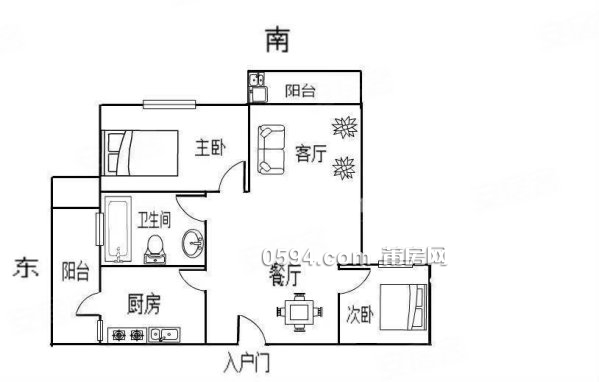 萬(wàn)達(dá)玖璽附屬五中旁 九龍小區(qū) 全小區(qū)  大兩居 朝南無(wú)遮擋