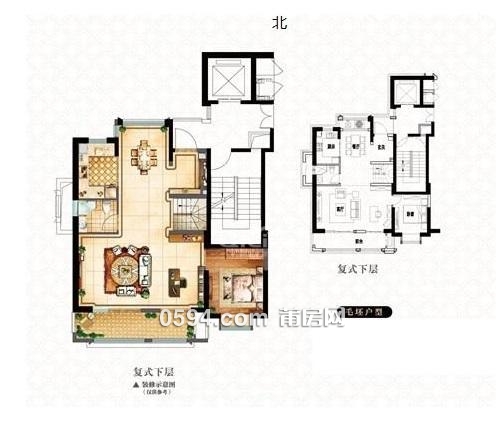 正榮木蘭紫闕 精裝4房 單價(jià)僅15855元 屋況9.9成新虧本