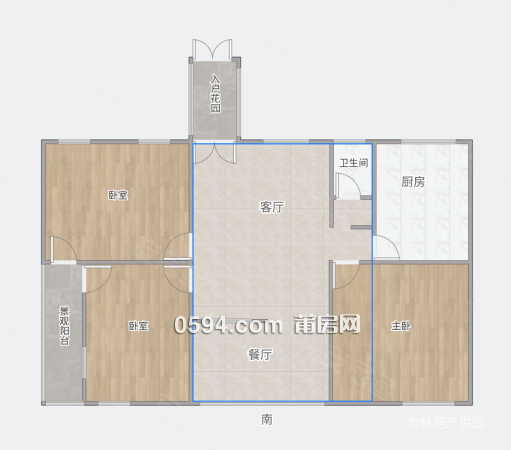 0公攤大三房 等拆遷自住兩相宜溝頭天妃地塊旁精裝三房