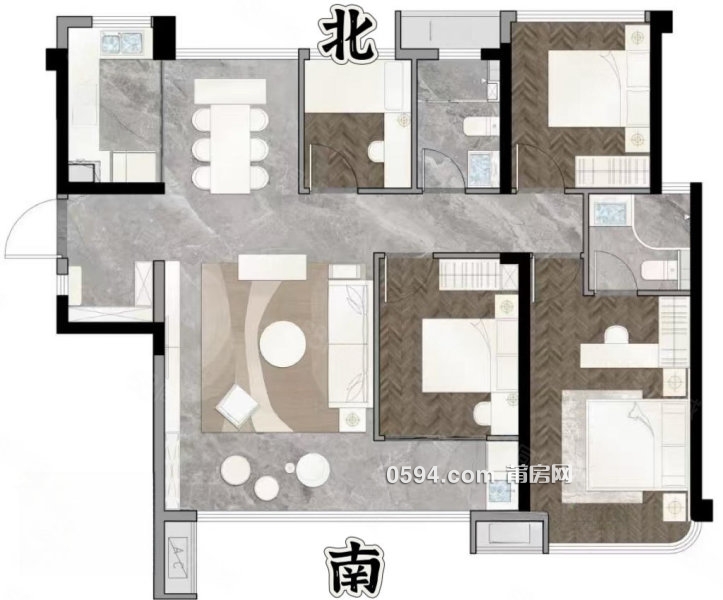 密度低 電梯房 中間好樓層 商品住宅 南北通透