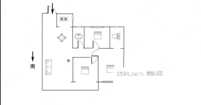 (歡迎咨詢(xún))保利天匯3室 , 一口價(jià)虧本出售