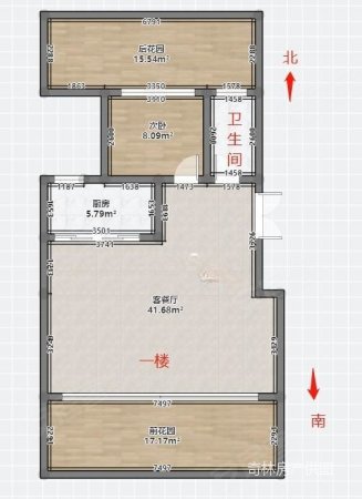 有天有地 有花園有地下室 融創(chuàng)蘭溪大觀 疊墅毛坯5房萬