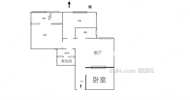 梅峰中山玉湖剛需朝南三房 精裝修未入住 高樓層張鎮(zhèn)水