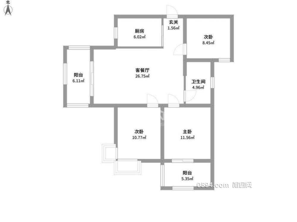 城南水木春華99.91平精裝3室采光好屋況保持9.9新拎包入住