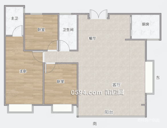 雙衛(wèi)生間 小三房 朝南 帶電梯 居住密度低 商品房 誠心出售