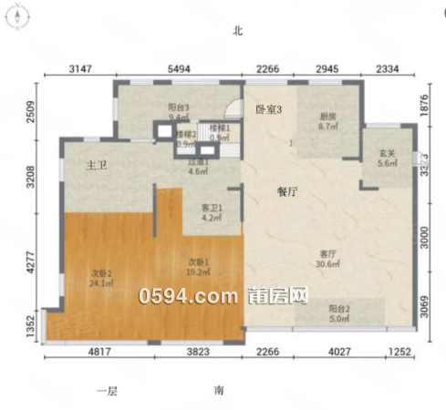 建發(fā)玉湖一號(hào)旁萬科二期小洋樓未入住使用面積300平