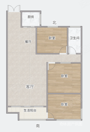 荔華雅郡 正南朝向 剛需小三居 樓層好 出行方便