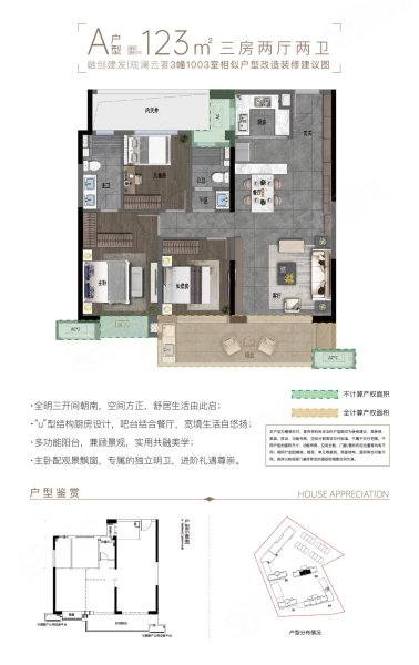 融創(chuàng)建發(fā)觀瀾云著萬達(dá)廣場(chǎng)對(duì)面3室123平方 