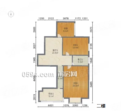 實驗一小 九中天通泰現(xiàn)代廣場 南北通透 戶型方正 采