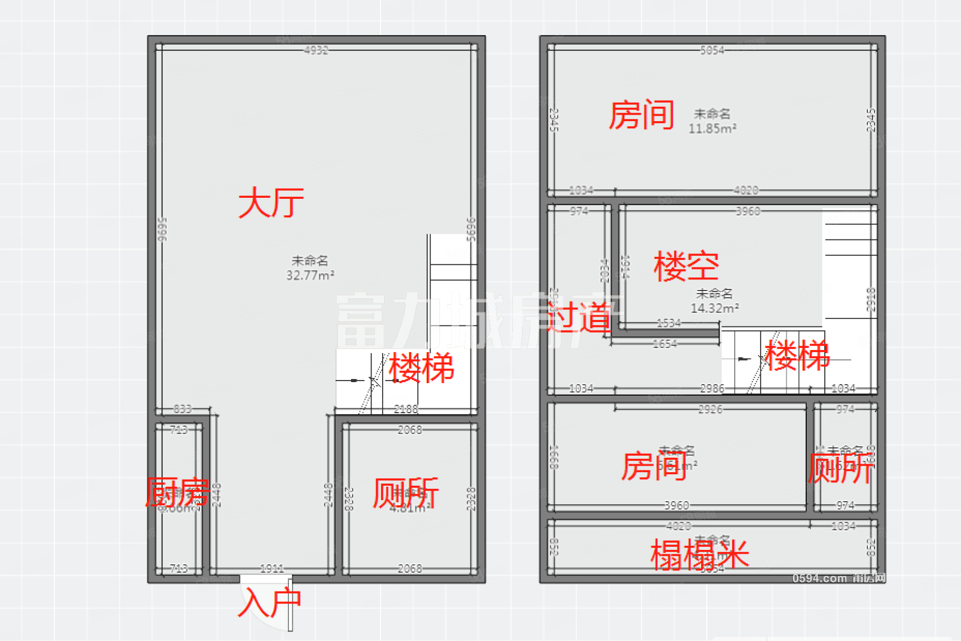 朝南溪景押一付一聯(lián)創(chuàng)雙子星干掛復(fù)式2房可商可住包物業(yè)隨