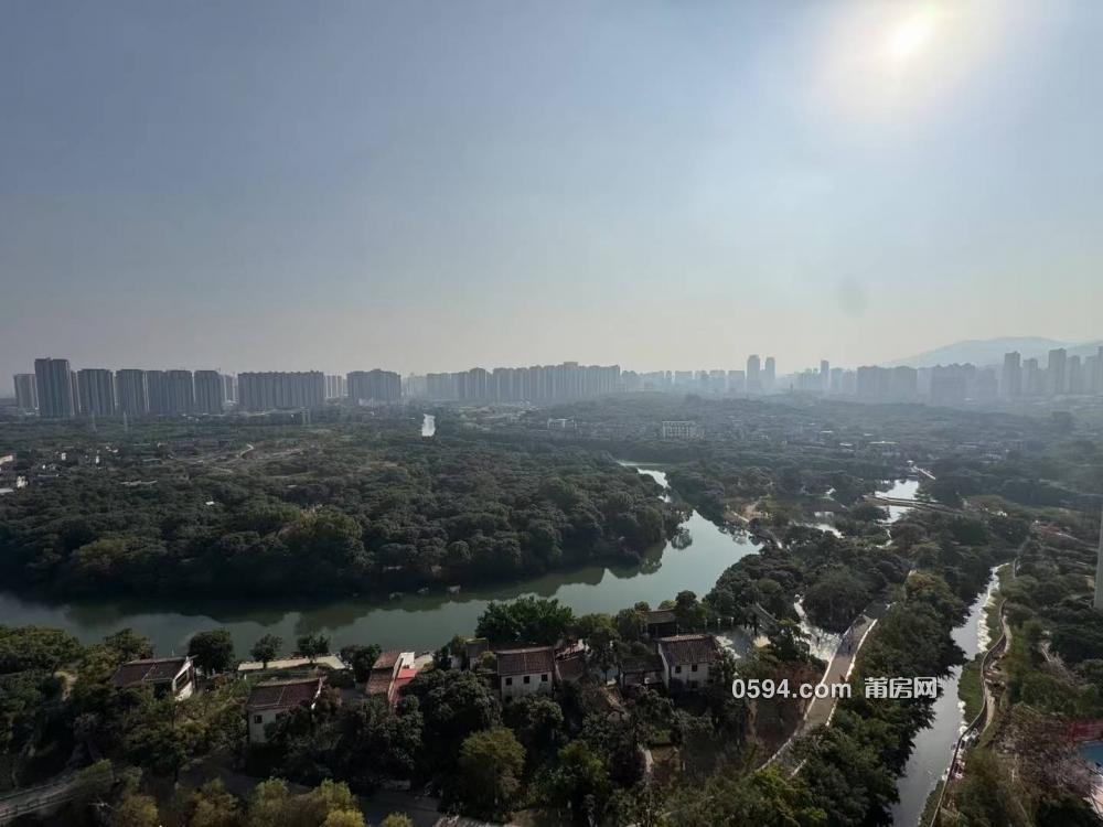 雅頌居頭排 大平層 毛坯4房3衛(wèi) 公園里的家綬溪公園 