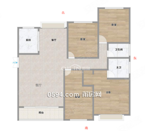 贈送大露臺全新未入住萬達中南龍禧臺旁木蘭紫闕陽光充足