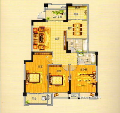 總價(jià)119萬(wàn)住塘北街凱旋城精裝修3房2廳2衛(wèi)單價(jià)9370-莆田二手房