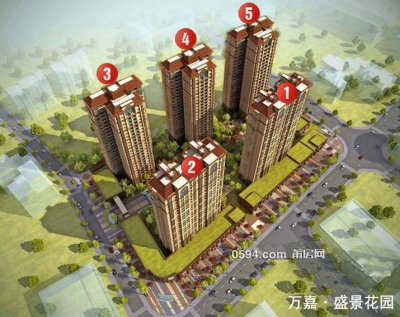 塘北六一路万嘉盛景花园高层172平大4房3阳台三面光仅售7900/-莆田二手房