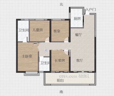 万达旁 中南珑禧台精装4房 前后无遮挡 大阳台 齐全-莆田二手房