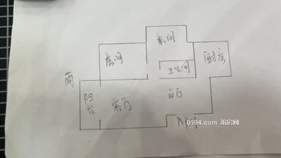 肖厝佳園 86平 兩房 簡(jiǎn)單裝修 可出租 入住 95.w-莆田二手房