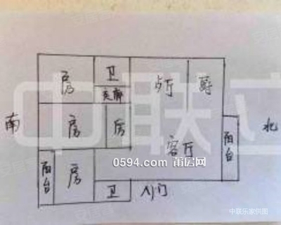   好房 體育場附近 寶勝豪庭 中層電梯房 南北四房 送裝修-莆田二手房