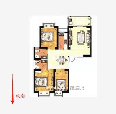 擢英學(xué)園校區(qū) 書香門第 富邦學(xué)苑 電梯高層3房 家具家電齊全-莆田租房