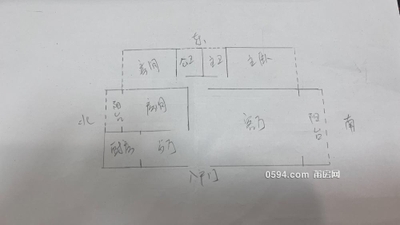 市醫(yī)院旁 龍德井小區(qū) 頭排高層 無遮擋自主裝修 毛胚3房-莆田二手房