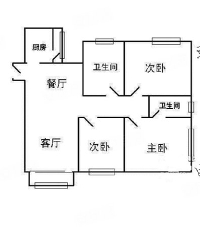 保利香檳國際精裝中高層3房2廳2衛(wèi)虧本出售-莆田二手房