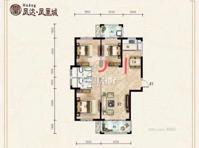 市區和成天下旁“鳳凰城”大氣3房2陽臺 采光足 單價16500-莆田二手房