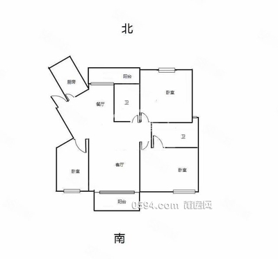 中央華城  精裝修3房  送家具家電  單價(jià)12380-莆田二手房