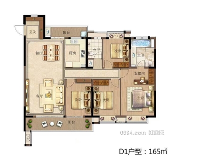 建發(fā)磐龍府三期  南北東 4房2廳2衛(wèi) 虧本賣12799-莆田二手房