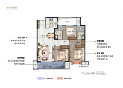 保利城天宸 3房2厅2卫  黄金楼层 卖8500-莆田二手房