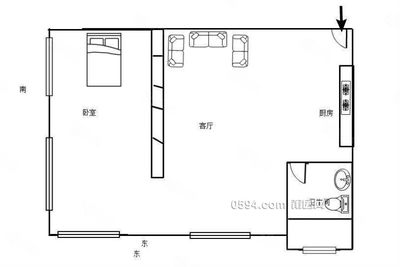 万达广场 满二 精装修 电梯房 高楼层采光充足 商业成熟-莆田二手房