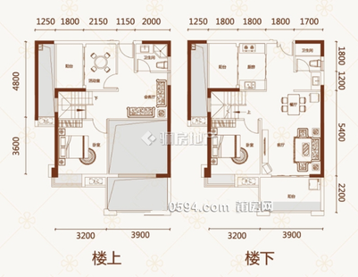 駿乘華府 樓中樓 4房2廳3衛(wèi) 贈送40平米平米左右 賣8649-莆田二手房