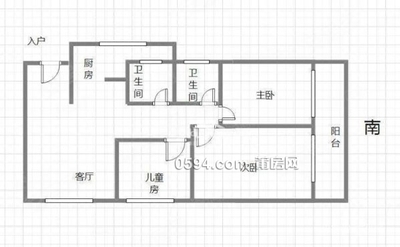 萬(wàn)達(dá)廣場(chǎng)旁 霞林  旁幸福家園3房  單價(jià)9600-莆田二手房