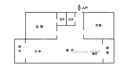 市中心鞋材市场南北通透 双卫户型方正 出行方便 3房2位-莆田二手房