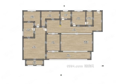 霞墩小区|文献东路1577号3室2厅3卫141.56平方 -莆田二手房