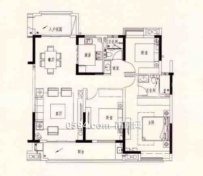 急售 萬科三期玉府 中層南北通透  雙拼大陽臺 價(jià)格好商量-莆田二手房