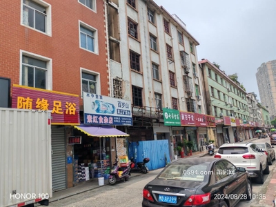 涵江福廈路 市場(chǎng)停靠站邊 整棟占地43.5平使用190平 店面36平-莆田二手房