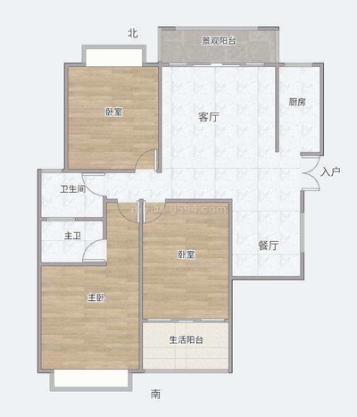 萬達(dá)廣場旁 幸福家園全新精裝未入住125平3房150萬-莆田二手房