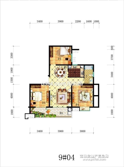 建德天城 阳光100 精装高层总价192万 111㎡ 3室1厅2卫-莆田二手房